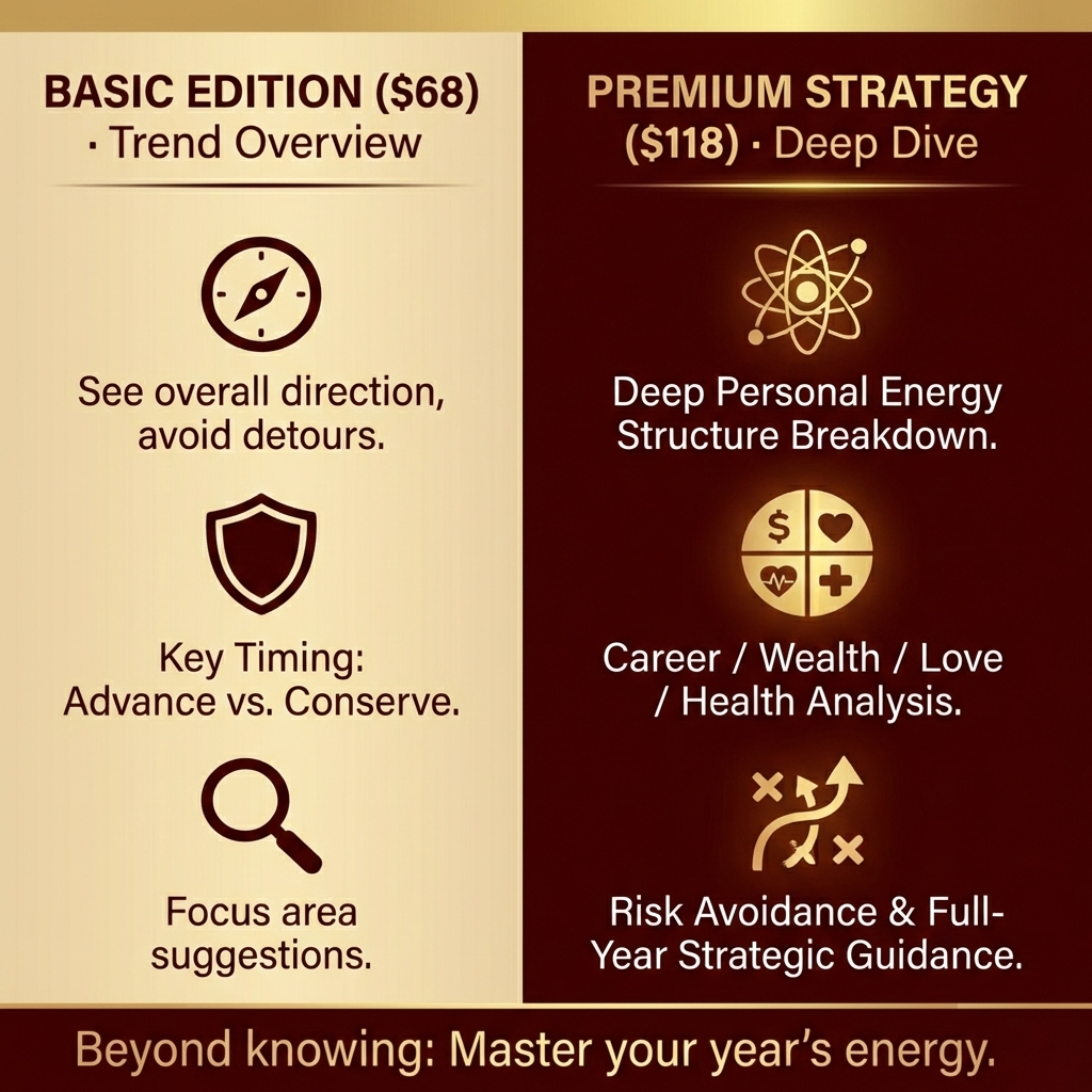 2026 Yearly Fortune & Energy Reading | Personal Destiny Roadmap