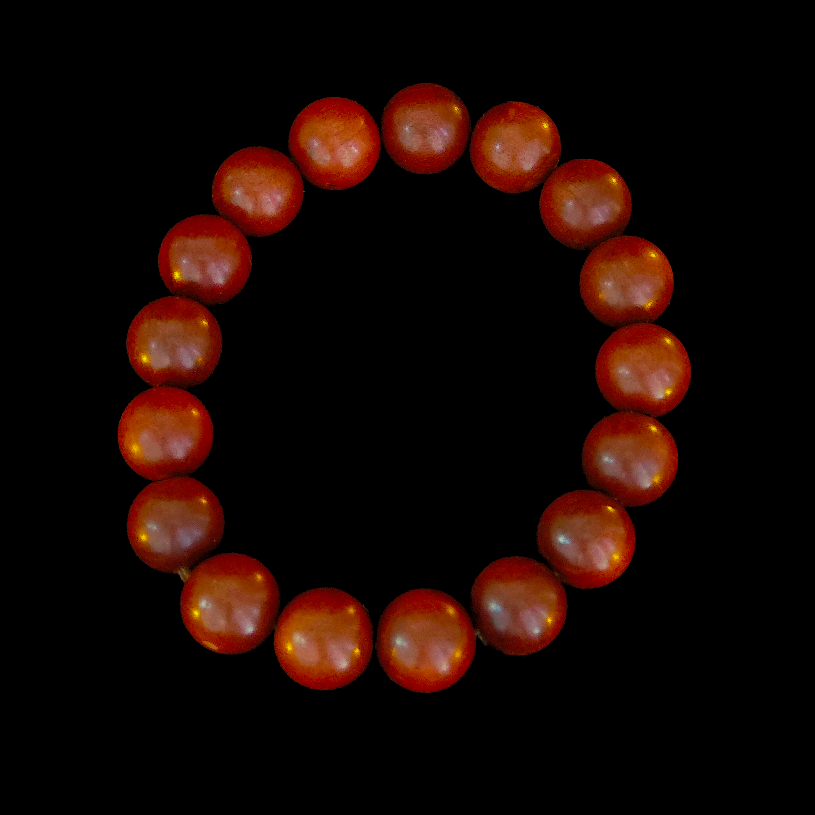 The Zen Guardian-Handmade Thunderwood Bracelet for Women